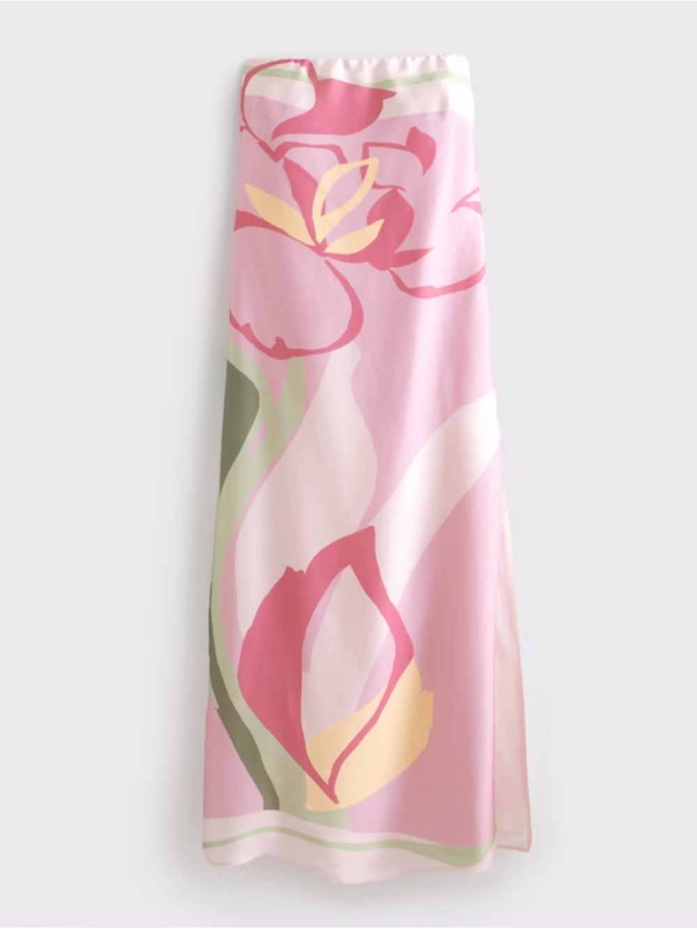 NWT Abercrombie Julia Strapless Slip Maxi Dress